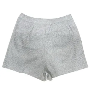 Aloha Island Alo Yoga High-Waist Muse Shorts Athletic Heather Grey Women's Size‎ Large thumbnail 2