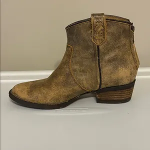 Very Volatile‎ Lookout Fringe Leather Ankle Boots Size 7.5 thumbnail 5
