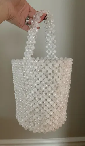 Beaded Bucket Bag thumbnail 1