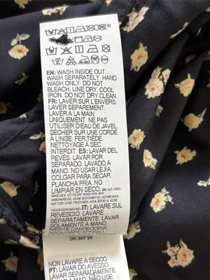 NWT Billabong Ocean Air Floral Maxi Wrap Skirt - Black / Yellow (Size Small) thumbnail 13