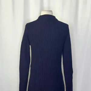 ALEX MILL Ribbed Tunic Sweater Dark Navy Blue Pullover Merino Wool Knit Small thumbnail 9