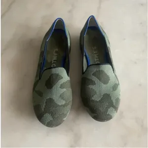 Rothy's The Loafers Olive Green Flats thumbnail 3