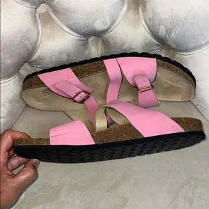 Cliffs by WHITE MOUNTAIN Pink Double Buckle Sandals Size 9M‎ thumbnail 8
