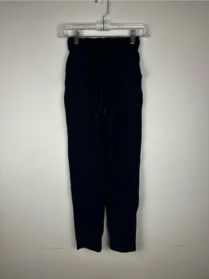 Lululemon Keep‎ Moving Pant 7/8 High-Rise True Navy Women’s Sz 0 thumbnail 3
