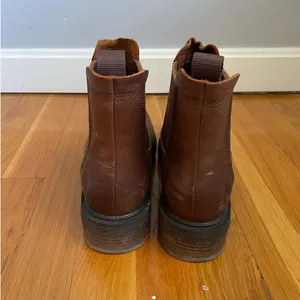 Timberland Rebotl Brown Chelsea Boots 8.5 Heritage Classic 1.75" Heel Leather thumbnail 4
