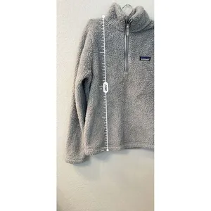 Patagonia Women's Synchilla Fleece Sweater Jacket Sz S‎ Pullover Gray thumbnail 3