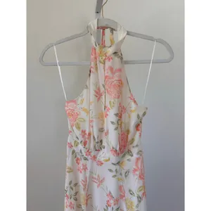 NEW NWT Yumi Kim High Demand Maxi Dress in Perfect Petal Floral Ivory XXS thumbnail 4