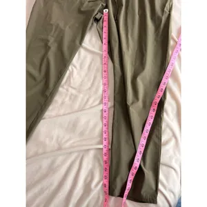 Utopia by Hue Womens XL Olive Green Drawstring Jogger Pants Stretch Activewear thumbnail 8