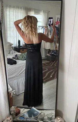 Long Black Dress thumbnail 5