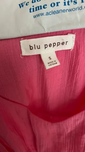 Blu Pepper Pink Dress thumbnail 4
