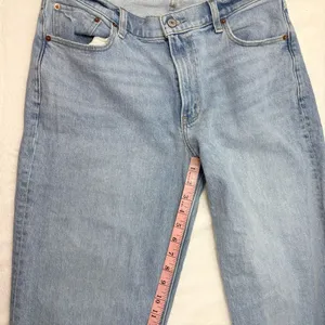 Abercrombie & Fitch The Baggy Low Rise Light Blue Jeans‎ Size 29/8R thumbnail 7