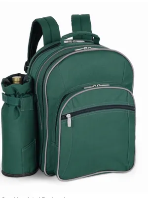 Picnic time deluxe 4-person full service insulated picnic backpack New! thumbnail 1