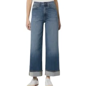 Joe's Jeans 29 Panama wide leg cuffed ankle stretch jeans J2 3522 thumbnail 2