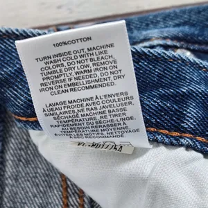 Vigoss Royce 70s Stovepipe Pant Blue Jeans‎ 27 NWT thumbnail 8