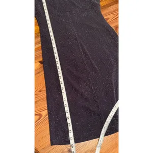 Lauren‎ Ralph Lauren Cocktail Dress Sz 10 Navy Metallic Ruched Wedding Holiday thumbnail 14
