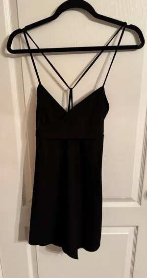ZARA Black Mini Dress thumbnail 1
