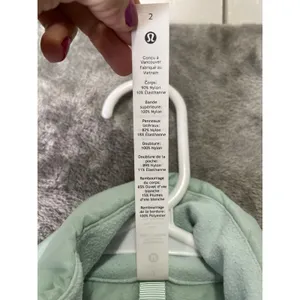 Lululemon Down For It All Running Vest Delicate Mint 4-Way Stretch Quilted 2 thumbnail 7