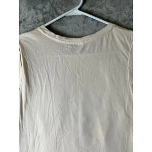 The Upside Infinite Cropped Muscle Tank Top Natural Graphic Logo Size‎ 8 Cotton thumbnail 4
