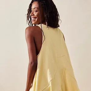 Free People Cory Tunic Golden Haze‎ NWT Size XS MSRP $78 thumbnail 2