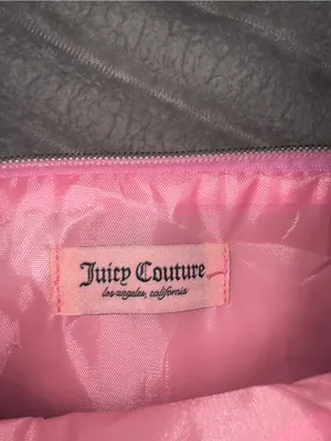 Juicy Couture Pink Travel Cosmetic Makeup Bag NWT thumbnail 6