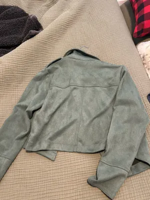 Philosophy Women’s sage Suede jacket thumbnail 3