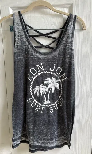 Ron Jon Grey Tank Top thumbnail 1