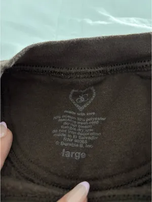 Sabrina Carpenter Sweatshirt Brown Size L thumbnail 5