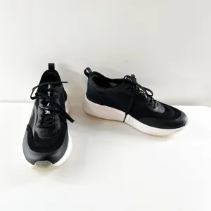Sam Edelman Mesh Sarita Sneakers Shoes Black White 7.5 thumbnail 5