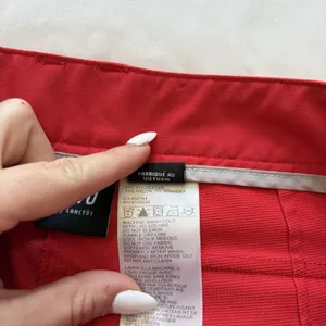 NVO by Lanctot Cropped Pants Womens 2 Red Golf Preppy Outdoor Activewear‎ Luxury thumbnail 5