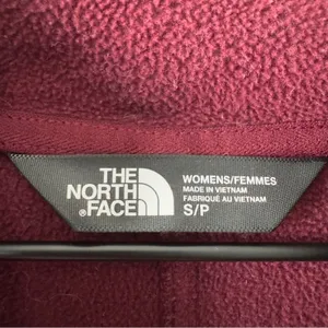 The North Face Red Utility Jacket with Hood Tunic Length Pockets Full Zip quilt thumbnail 11