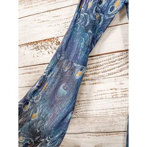 NWOT Savee Laguna Beach Women's Peacock Feather Mini Dress Multicolor Small thumbnail 6