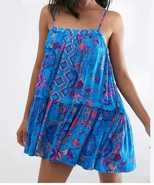 Free People Mini Slip Dress thumbnail 1