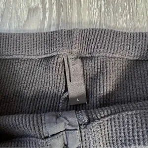 SKIMS Dark Chocolate Waffle Knit Shorts - L thumbnail 3