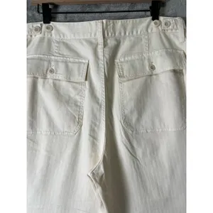Madewell The Perfect Vintage Wide Leg Cargo Pant Utility Minimalist Size 31 thumbnail 4