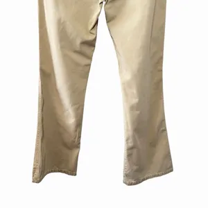 VTG Y2K Abercrombie‎ Women's 10R 25 Issue Wide Leg Flare Pants Khaki Minimalist thumbnail 7