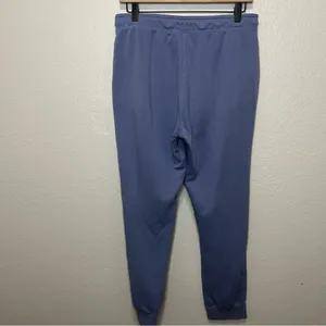 Nike Blue Joggers Women’s Size Medium Athletic Lounge Sweatpants Swoosh Logo thumbnail 2