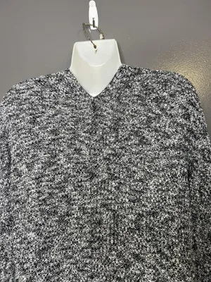 American Eagle Outfitters Cardigan Sweater Womens Small Gray V Neck Open Front thumbnail 7