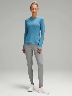 Lululemon It's Rulu Run Long Sleeve Shirt 10 Fitness Yoga Activewear Athleisure thumbnail 9