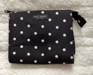 Kate Spade Polka Dot Cosmetic Bag thumbnail 1