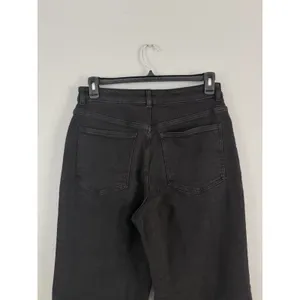 NWT Madewell The Curvy Wide Leg Jeans Women’s Size 31 Black Frost Super Stretch thumbnail 7