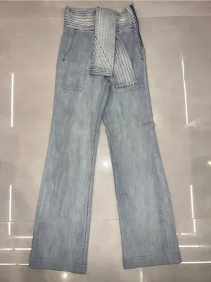 7 FOR ALL MANKIND Belted Wide-Leg Jeans thumbnail 3