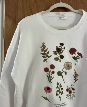 Wildflower vintage crewneck White Size L thumbnail 1