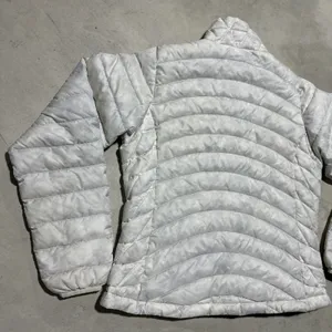 Patagonia Down Sweater Jacket Women's SZ Small L Quilted Puffer Full Zip Stained thumbnail 14