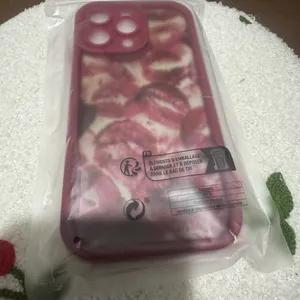 Stylish Pink Phone Case Red thumbnail 2