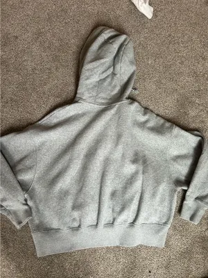Nike Hoodie Grey Sweatshirt Women’s xs thumbnail 2