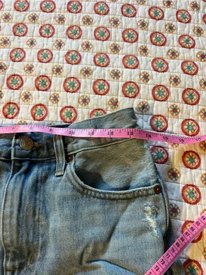 EUC Madewell Relaxed Mid-Length Denim Shorts size 25 thumbnail 5