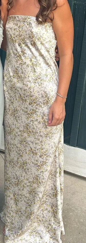 Dessy Floral Silk Maxi thumbnail 1