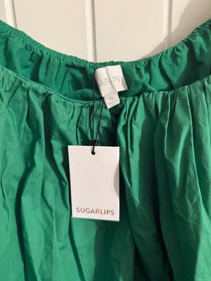 These Three Kelly Green Bubble Dress thumbnail 3