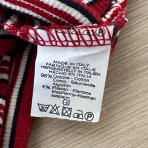 Brandy Melville Red and White Striped Top thumbnail 6