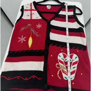 Womens‎ Holiday Edition Ugly Vest Size Small thumbnail 6